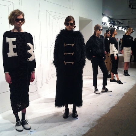 NY Fashion Week FW14 – Band of Outsiders_Women