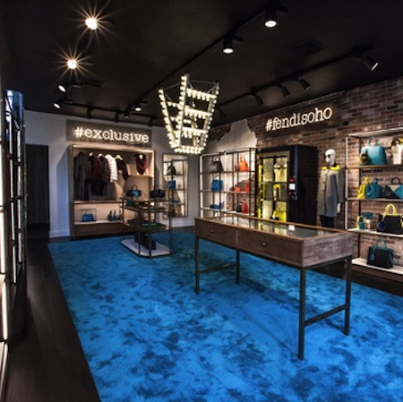 Fendi pop-up Opens in SoHo