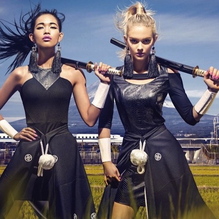 Guess Holiday 2014 Campaign by Chen Man