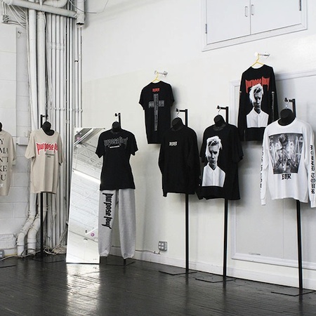Justin Bieber Pop-Up at VFILES, NY