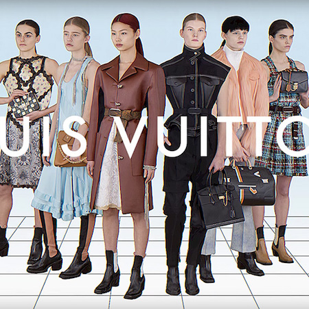 SIX GIRLS from Louis Vuitton FW17