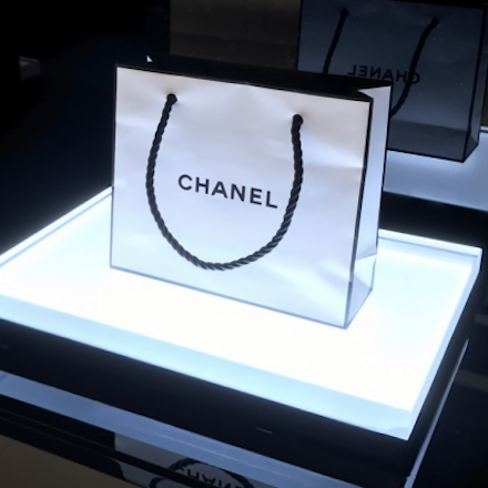 World first Chanel lipstick vending machine