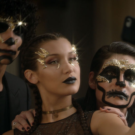 Halloween Makeup by Dior x Bella Hadid