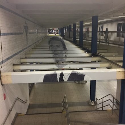 David Bowie “subway takeover”