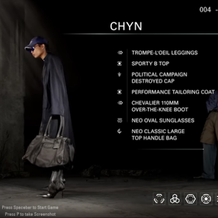 Balenciaga video game