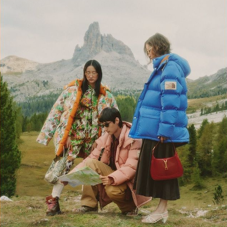 The North Face x Gucci Campaign