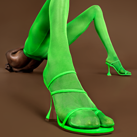 Amina Muaddi x Wolford