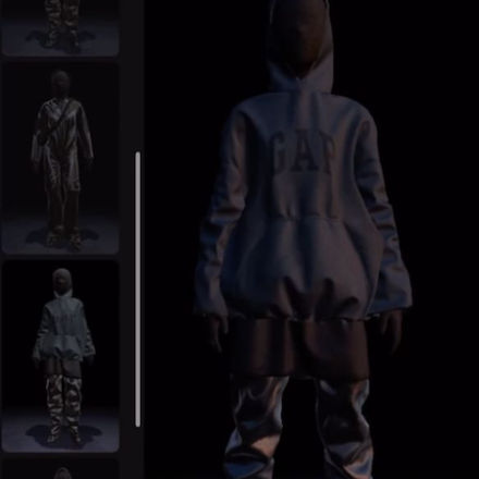YEEZY Gap Engineered by Balenciaga Virtual Game