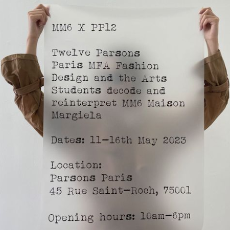 MM6 Maison Margiela x Parsons
