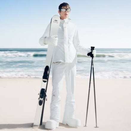 Balenciaga Skis and snowboard