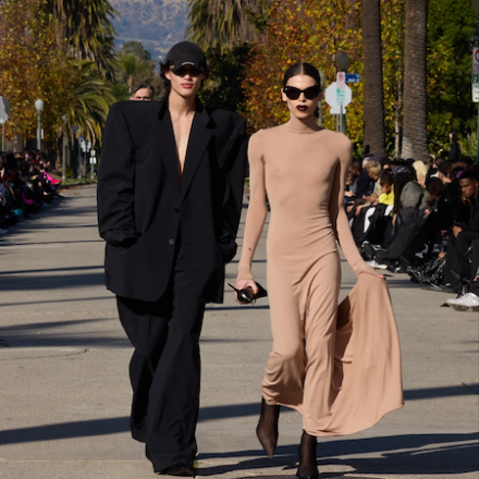 ￼Balenciaga pre-fall 2024 in LA 