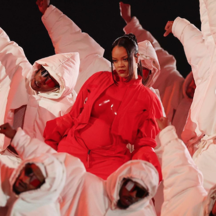 Rihanna’s Loewe Super Bowl jumpsuits